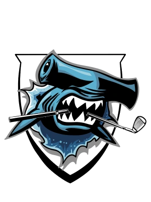 Sharkie Golfing